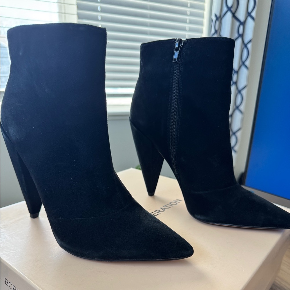 BCBG Jayden Suede Booties